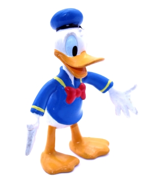 Disney Donald Duck (Neffe von Dagobert Duck) Biegefigur aus Kunststoff